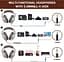 Гарнитура OneOdio A71 3.5 мм/6.35 мм Silver Brown (A71 Silver Brown) - миниатюра 3