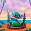 Фигурка Disney Stitch Hula Dance (Лило и Стич) 10 см - миниатюра 6