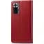 Шкіряний чохол-книжка GETMAN Gallant (PU) для Xiaomi Redmi Note 10 Pro / 10 Pro Max Червоний - мініатюра 4