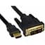 Кабель HDMI на DVI 4.5 м. СС-HDMI-DVI-15 Gembird, позолочені конектори - мініатюра 1