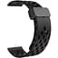 Універсальний ремінець із магнітною застібкою Universal 22 mm Silicone Samsung/Amazfit/Huawei Black - мініатюра 1