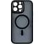 Чохол Creative TPU PC Metal Calais MagSafe Apple iPhone 15 Pro Max Black - мініатюра 1