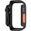 Чохол-накладка DK Пластик Soft-Touch Glass Full Cover Ultra для Apple Watch 41mm (black) - мініатюра 4