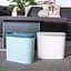 Ведро для мусора MBM My Home узкое без крышки 10 л белое (BIN-08 10L WHITE) - миниатюра 9