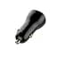 Автомобільний зарядний пристрій ColorWay Power Delivery Port PPS USB (USB-A + USB-C, 60W) Black (CW-CHA046PD-BK) - мініатюра 2