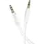 Кабель Hoco UPA16 AUX audio cable білий 2 м - мініатюра 5