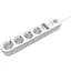 Подовжувач Gelius Pro PowerStrip G-Power GP-PS-001 4 ports 220 V/4 USB 3.4 A 2 m White - мініатюра 1