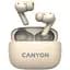 Навушники Canyon TWS headset OnGo TWS-10 ANC+ENC Beige (CNS-TWS10BG) - мініатюра 1