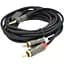 Аудіокабель Mini-Jack 3.5 mm — 2 х RCA VEGGIEG AR2-5 5m - мініатюра 1