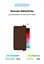 Чехол-книжка для планшета Apple iPad mini 6 (2021)/mini (2024), Original Smart Case, coffee, 8.3 , подставка на планшет, искусственная кожа, микрофибра, магнитная крышка с автоотключением экрана, ArmorStandart (ARM60731) - мініатюра 4