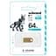 Flash Wibrand USB 2.0 Lynx 64Gb Gold - мініатюра 2