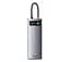 Адаптер USB Хаб Baseus Metal Gleam 9-in-1 Multifunctional Type-C HUB Docking Station Gray CAHUB-CU0G - мініатюра 1