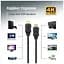 Кабель мультимедійний HDMI M to HDMI M 3.0m V2.0 4K60Hz black ColorWay (CW-CBHD079-BK) - мініатюра 9