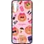 Чехол-накладка Toto Cartoon Print Glass Case Samsung Galaxy A70 Line friends Linc - миниатюра 1