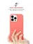 Силиконовый чехол для Apple iPhone 13 Pro Max, ICON2 Case, розовый, противоударный, панель, защита всего корпуса, матовая поверхность Soft Touch, выступает над дисплеем, совместим с защитными стеклами и пленками, с микрофиброй - миниатюра 8