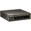 Комутатор Tenda TEF1105P-4-63W (1xFE+4xFE PoE, 58Вт max) (TEF1105P-4-63W) - мініатюра 2