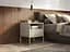 Тумба прикроватная Perfect Home Новая/Nova с 1 ящиком и золотыми ножками S54 Кашемир (PFH-091255) - миниатюра 1