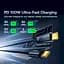 Кабель Baseus Explorer Charging with Auto Shutdown Cable Type-C to Type-C 100W 1m P10319704321-00 Blue - миниатюра 5