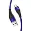 USB кабель Kaku KSC-098 USB - Micro USB 1.2m / 2.8A - Blue - мініатюра 1