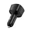 Автомобільний зарядний пристрій Acefast B18 200W(2USB-C+USB-A)fast car charger Black (6974316285953) - мініатюра 4