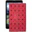 Чохол StatusCASE з екошкіри для планшету Bravis NB851 8 3G Червоний ромб - мініатюра 1