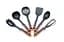 Набор кухонных принадлежностей Kitchen Tools PRO на подставке 7 предметов красный - миниатюра 6