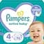 Підгузки Pampers Active Baby Розмір 4 (9-14 кг) 76 шт. - мініатюра 1