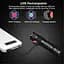 DARKBEAM UV 395nm Ліхтарик USB Перезаряджуваний, Wood's Lamp Black Light, Ручний ультрафіолетовий світлодіод Портативний - мініатюра 3