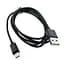 Кабель USB 2.0 AM - microUSB (5P), 1.5 м, чорний, Extradigital (KBU1662) - мініатюра 1
