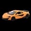 Машинка Uni-fortune McLaren 600 LT, 1:32, жовтогарячий (554985M(A)) - мініатюра 1
