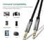 Аудио кабель Ugreen AV119 3.5 мм Male to 3.5 мм Male Cable 2 м (10735) - миниатюра 2