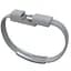 Дата кабель USB 2.0 AM to Type-C 0.2m grey Extradigital (KBU1779) - мініатюра 4
