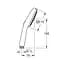 Ручний душ Grohe QuickFix Vitalio Comfort 110 26397001, Хром - мініатюра 2