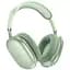 Беспроводные накладные наушники Hoco W55 Pleasing, BT5.4, AUX, TF, headphones, 800mAh, 90h, Green - миниатюра 1