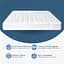 Наматрасник Ideia SleepDream с натяжным бортом по периметру 140х200х35 см (8-35930) - миниатюра 2