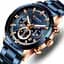 Наручний годинник чоловічий Curren Wild Золотой (2253) - мініатюра 2