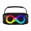 Музыкальная портативная вluetooth колонка Portable Wireless Speaker Et 311 Бумбокс 1800мАч 10Вт microSD Черный - миниатюра 1