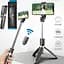 Селфі палиця штатив тринога для телефона Bluetooth з пультом Selfie Stick L02 Чорний - мініатюра 2