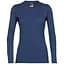 Термокофта Icebreaker 200 Oasis LS Crewe Wmn Blue S (1052-104 375 660 S) - миниатюра 1