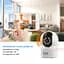 IP-камера поворотная XON SmartCam Wi-Fi 1080P (VTWEW21YW 4873) Белая - миниатюра 10