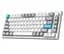 Клавіатура ігрова механічна GamePro MK-266-WH Asgard Yord Keychron Super Red Switch Bluetooth 5.2/2.4 ГГц/USB White - мініатюра 2