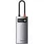 Док-станция адаптер хаб Baseus Metal Gleam Series 4-in-1 - Type-C to 2Usb HDMI Type-C (CAHub-CY0G) - миниатюра 1
