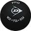 М`яч для сквошу Dunlop Pro 2 жовтий - мініатюра 2