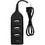 Концентратор Voltronic USB 2.0 to 4xUSB black (DNS-HUB4-OB) - миниатюра 2