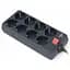 Мережевий фільтр живлення REAL-EL REAL-EL RS-8 PROTECT, 3m, black (EL122300022) - мініатюра 4