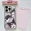 Силиконовый чехол Kuromi (Sanrio) для iPhone 14 Pro Max - миниатюра 3