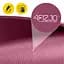 Килимок (мат) спортивний 4FIZJO NBR 180 x 60 x 1 см для йоги та фітнесу Burgundy (P-5905973406703) - мініатюра 4