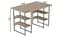 Комп'ютерний стіл Ferrum-decor Карен 75x140x60 сірий ДСП Дуб Сан-Марино 16мм (FRD-102431) - мініатюра 2