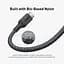 Кабель Anker 544 USB-C to USB-C - 0.9m 140W Bio-Nylon Black (6989635) - мініатюра 6