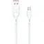 Кабель Biva C-06 Type-C 1 m TPU Cable White - мініатюра 1